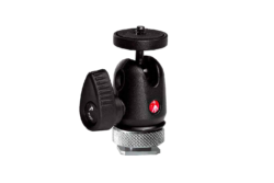 Manfrotto Micro Ball Head W/Hot Shoe 492LCD