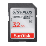 Sandisk SDHC Ultra Plus 32GB 130MB/s