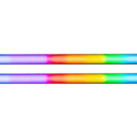 Kit 2 tubos LED RGB 60cm con batería Nanlite PavoTube II 15X
